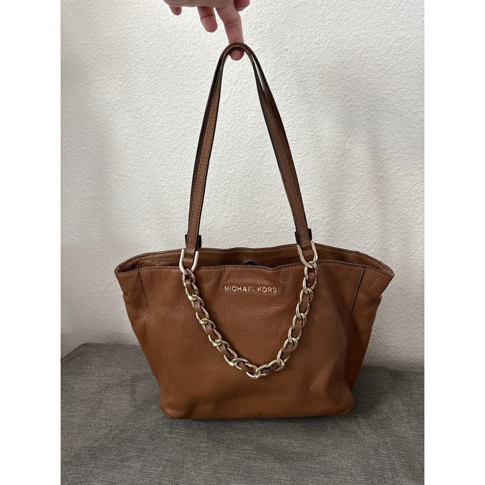 Used‎ Michael Kors Handbag - Brown Leather Shoulder Bag
